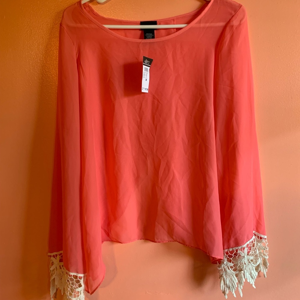 Rue 21  Sheer pullover top